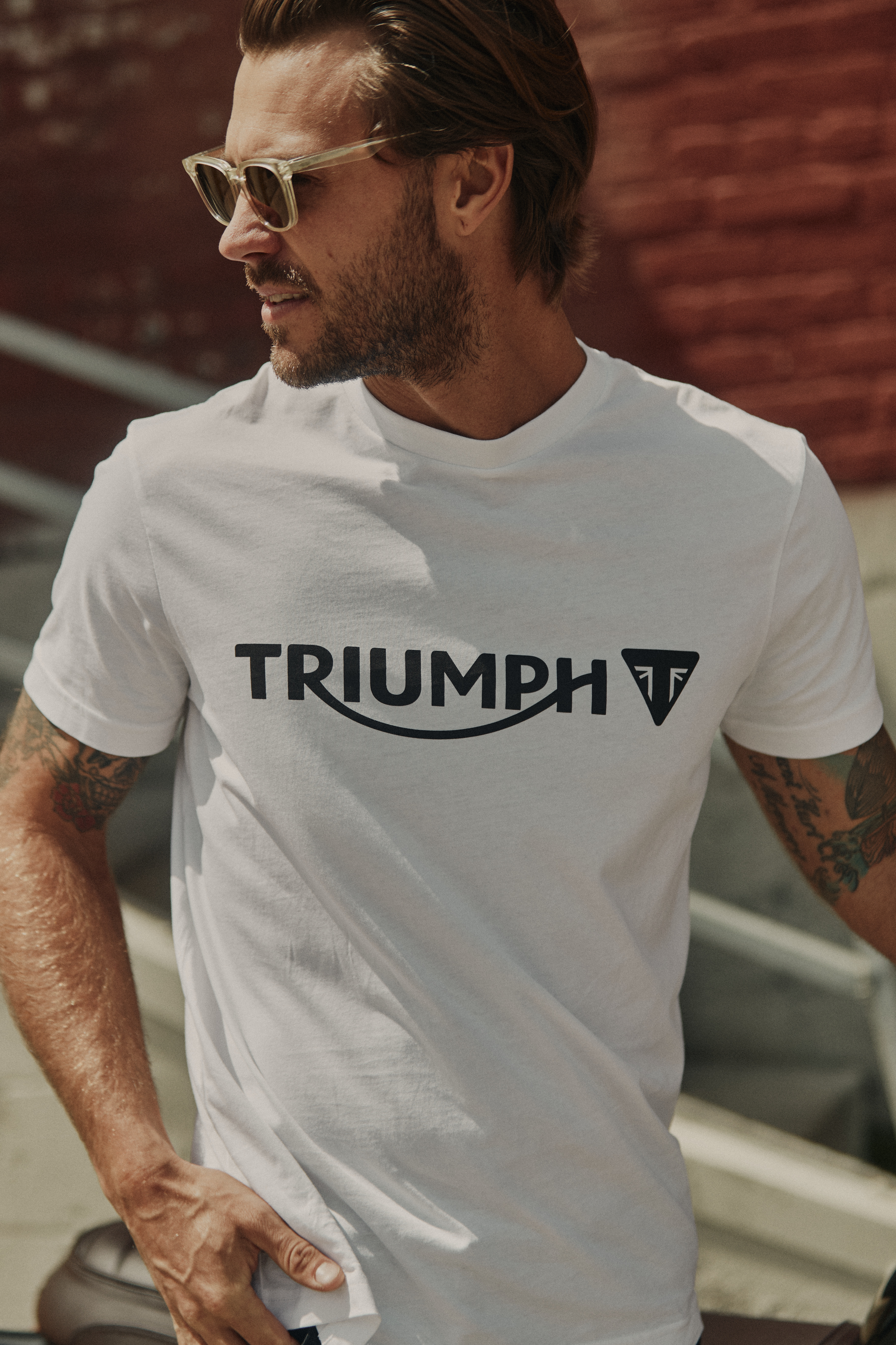 TCSS Mサイズ TE2375 VINTAGE BLACK 新品未使用です！ Cartmel Logo T-shirt in White | Casual Clothing
